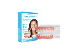 Juego de prótesis dentales cosméticas: Mejore su sonrisa con un cuidado de prótesis dentales fácil de usar.
