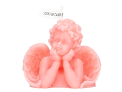 2026-velas De Cera De Soja Perfumadas Angel Aesthetic Decorativas Lindas Para Hogar Dormitorio Baño Boda Rosa Con Manos En Mejillas