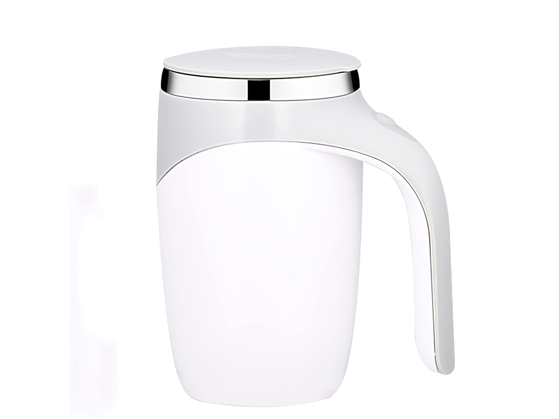 Copo Misturador Magnético Giratório Em Aço Inox, Mistura Café, Leite E Cacau. Perfeito Para Casa, Trabalho E Viagens.