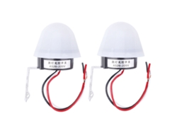 2 Interruptores Fotoeléctricos Automáticos Para Alumbrado Público Con Sensor De Fotocélula, 220 V
