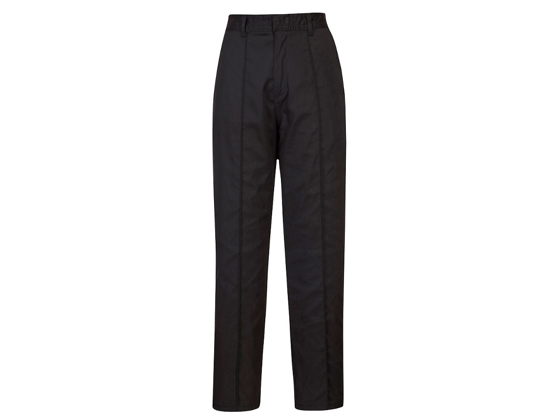 Pantalones elásticos para mujer Comodidad y elegancia / Negro Alto / L Portwest