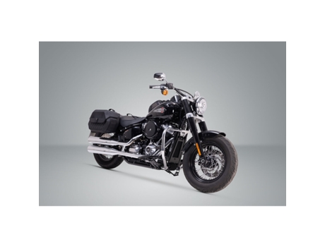 Sistema de maletas laterales para moto SW-MOTECH LH1/LH1 Legend Gear 2x 19,5 l. Softail StrBob (17-), Standard (20-)