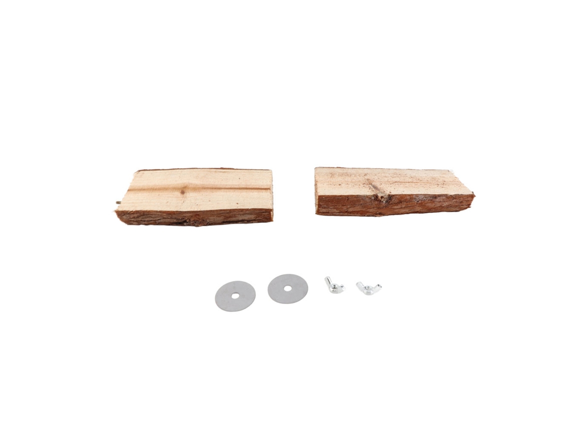 2 Perchas De Madera Para Pájaros, Plataforma Colgante Para Jaula De Loros.