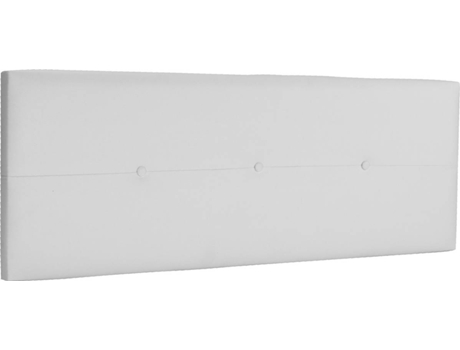 Cabecero DHOME Tapizado (Blanco - Polipiel - 135 x 5 x 50 cm)