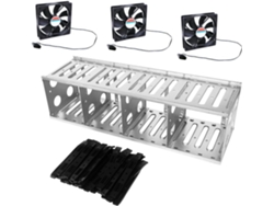 1 Conjunto De Suporte Externo Para Disco Rígido À Prova De Choque Com Múltiplas Extensões