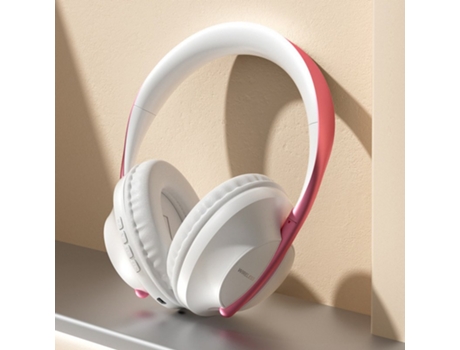 Auriculares Bluetooth Reducción de ruido inalámbrico para música Gaming Head Mounted Universal Pink