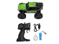 Ats-coche Rc Para Niños 2.4g Control Remoto 5 Canales Aleación Escalador Vehículo Todo Terreno Juguete Verde