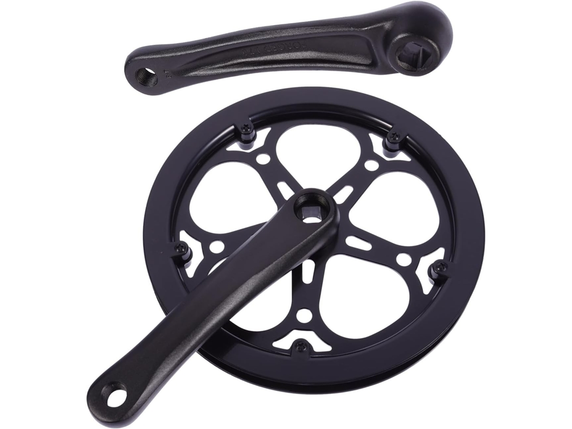 Kit de bielas para bicicleta de montaña con plato único de 170 mm