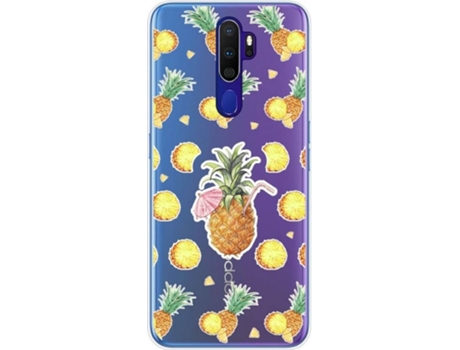 Carcasa Oppo A9 2020 TUMUNDOSMARTPHONE Dibujos Transparente Multicolor