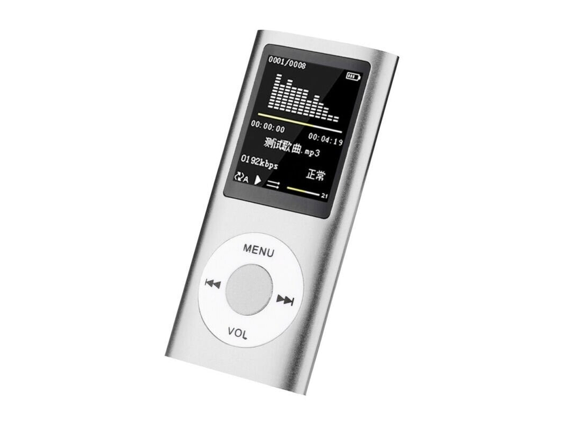 Reproductor MP4, reproductor LCD de 4ª generación, vídeo, radio FM con tarjeta SD/TF, compatible con Facpoet