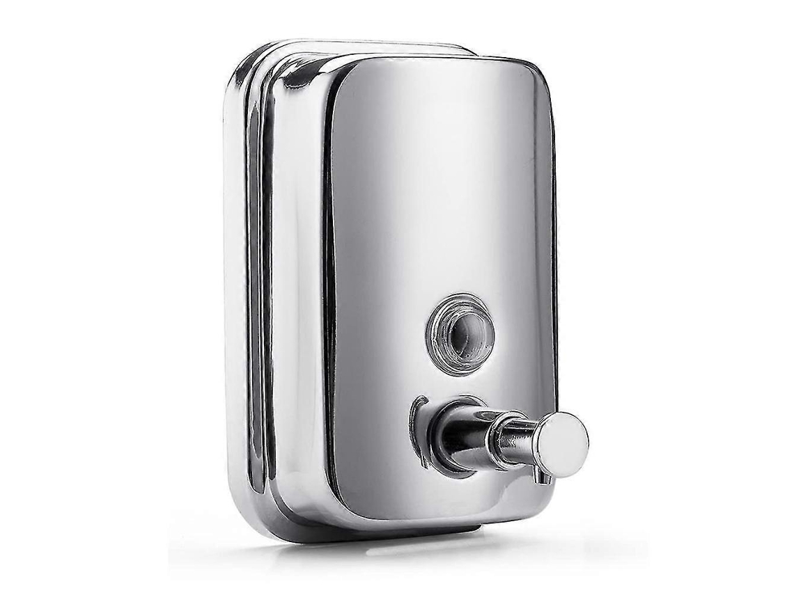 Dispensador de jabón de pared de acero inoxidable para baño, 500 ml, Rosewell