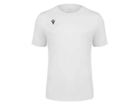 Camiseta Unisex para Deporte MACRON Boost Eco Blanco (L)