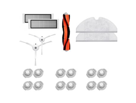 Accesorios para Xiaomi Roborock S50 S51 S5 S55, piezas de aspiradora Xiaomi, cepillo principal, filtro Hepa, Cepillo Lateral, paños de fregona