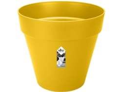 Loft Urban Round Flower Pot - Plástico - Percé - Tanque - com rodízios - Ø50 - Ocher