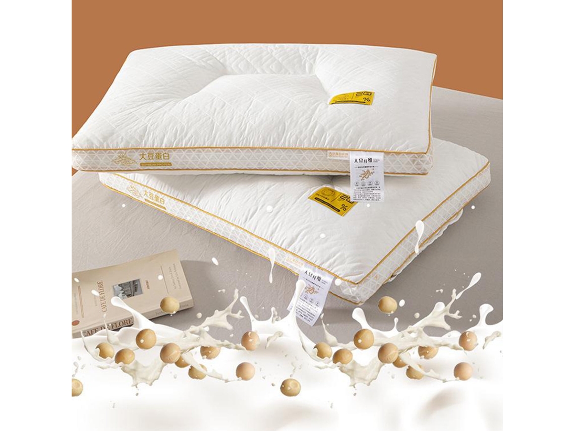 Almofada Macia E Transpirável De Proteína De Soja, Compatível Com Um Design Ergonômico.