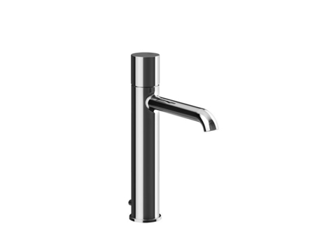 Mezclador monomando para lavabo Gessi Habito, con caño, con descarga de emergencia, proyección de 164 mm, UNITO, 70005