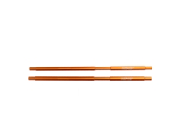 Eje De Soporte De Aluminio Para Coche Rc Zd Racing Mx 07 4wd 1/7, Repuestos, Color Naranja.