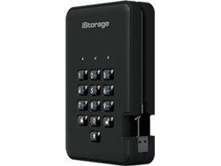 Disco HDD externo ISTORAGE diskAshur 2 Negro 5 TB (Negro - 5 TB - USB 3.1)