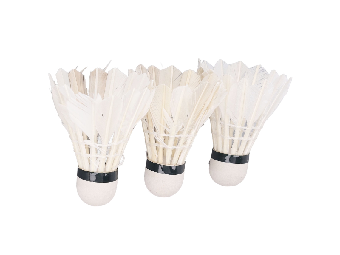 Pelotas De Bádminton Profesionales, Estables Y Duraderas, De Plumas De Ganso Blancas, Para Deportes De Interior Y Exterior.