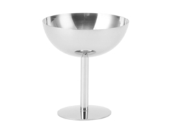 HYMNORA Vaso para Helado en Acero Inoxidable Grado Alimenticio, Apto para Lavavajillas, Estable, para Fiesta, Familia, Bar, Cafetería