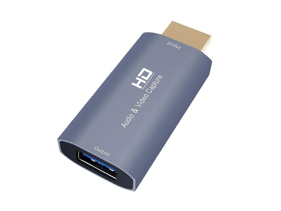 Tarjeta De Captura De Audio Y Vídeo 4k Con Adaptador Usb Hembra A Hdmi Macho Para Transmisión En Directo En Ordenador Z51