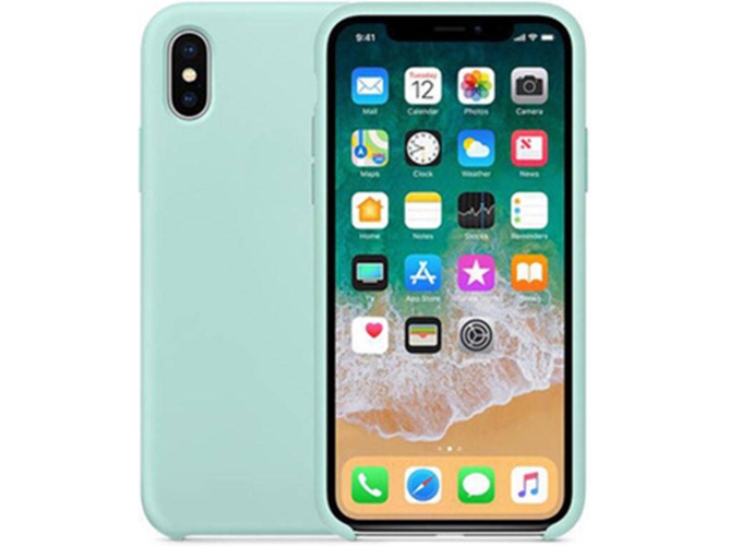 Funda iPhone 6, 6s WJS Silicona Azul