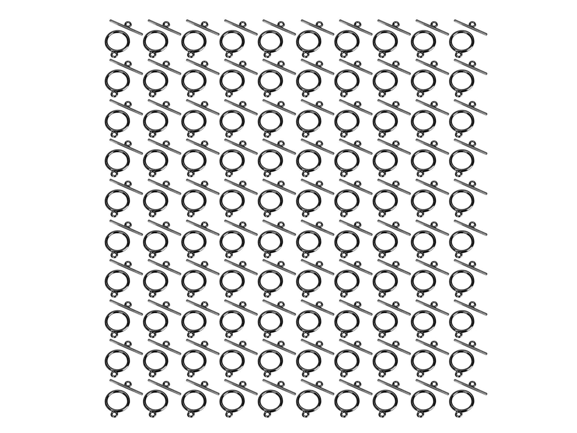 100 Juegos De Cierres De Palanca De Aleación De 2 Mm, Hebilla Ot, Accesorios Para Joyería Diy
