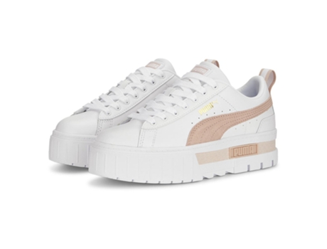 Zapatillas de Mujer PUMA SELECT Mayze Piel Blanco (38)