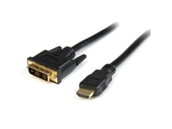 Cable Adaptador de Vídeo STARTECH HDMI - DVI-D 3m HDMI DVI-D