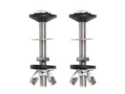 Kit De Tornillos Para Tanque De Inodoro, Acero Inoxidable 304 Universal, Fácil Instalación, 2 Piezas