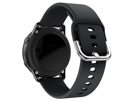 Correa Deportiva Simple de Silicona para Samsung Galaxy Watch 3 45Mm / Watch 46 Mm / Gear S3 CO-PHÉNIX ALCA36 Negro