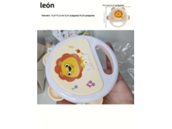 Tambor interactivo para bebés de 6 a 12 meses, Mdug (león)
