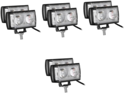 Juego De 4 Pares De Luces De Trabajo Led De Alta Potencia Para Automóviles, Camiones Y Vehículos De Ingeniería.