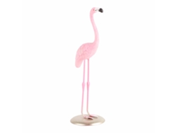 Adorno De Flamenco Rosa En Resina, Ideal Para Decorar Mesas, Salas De Estar Y Pasteles.