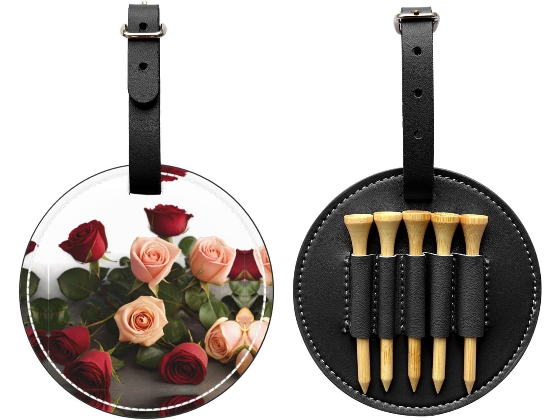 Bolsa para Tees de Golfe Black Rose | S/MARCA