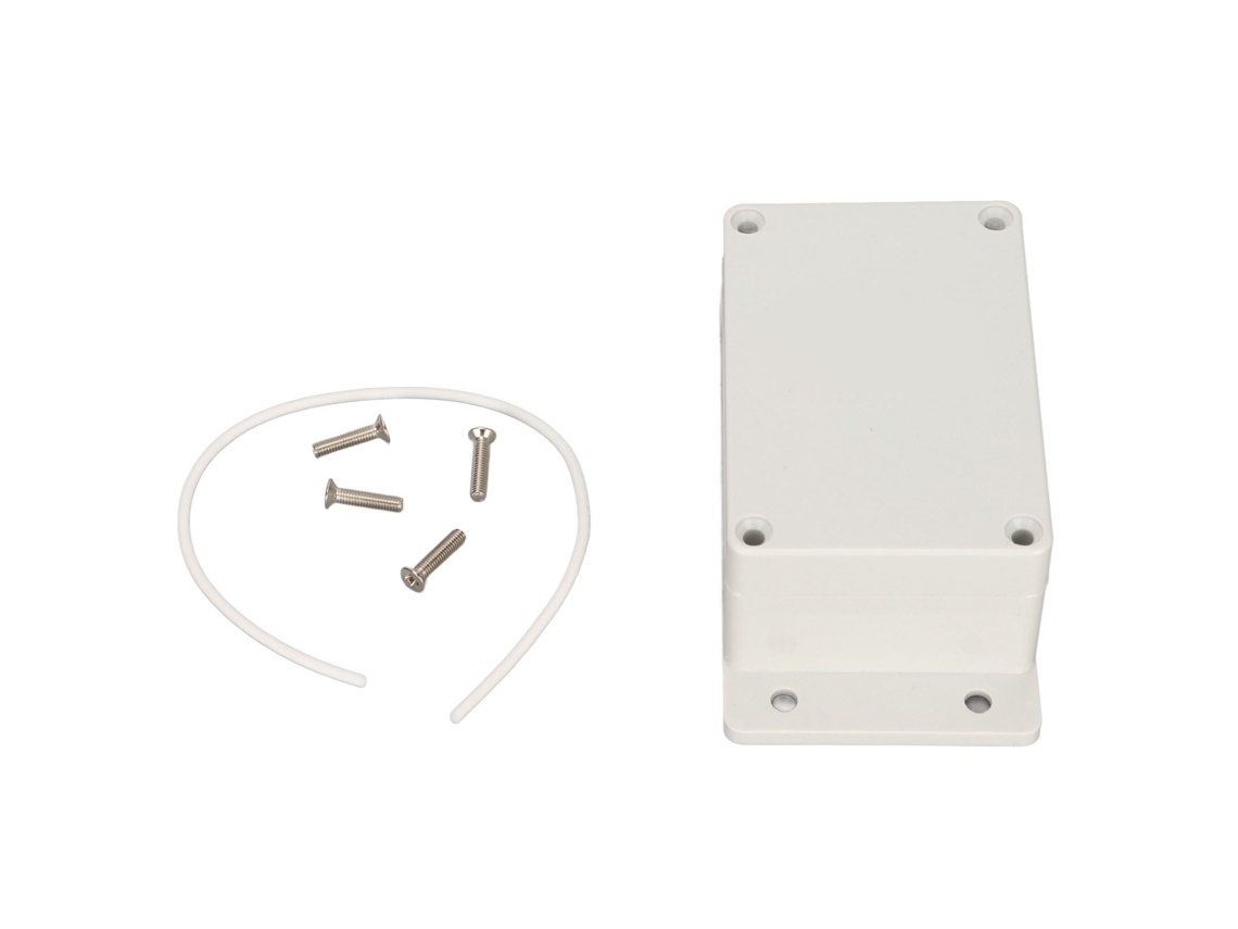 Caja De Conexiones Ip65, Impermeable Y A Prueba De Polvo, De Pvc, Caja De Proyecto Universal Con Orejas Fijas Para