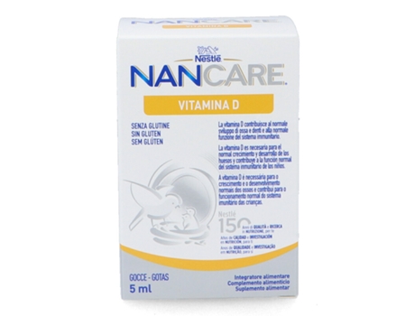 Complemento Alimentar NESTLE Nestle Nancare Vitamina D 5 Ml (5 ml)