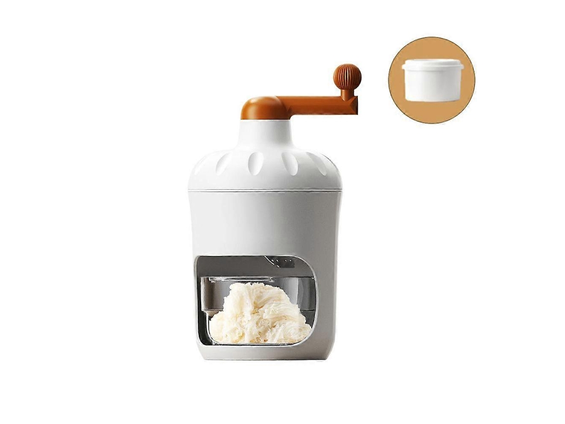 Trituradora de hielo manual portátil Rosewell con manivela, máquina para raspar hielo, herramienta de cocina para el hogar