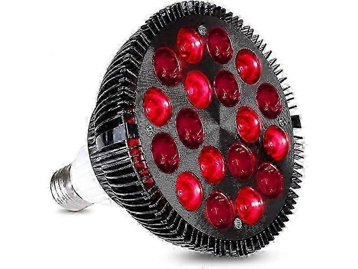 Lámpara de fototerapia roja Wolezek de 36 W con 18 LED, combinación de luz roja de 660 nm e infrarrojo cercano de 850 nm - Sy
