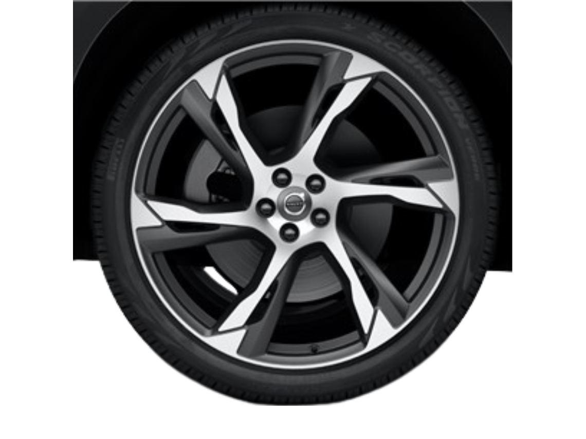 Llantas Volvo completas de aluminio de 22", juego original 32424029 OE