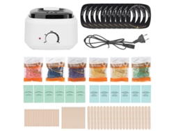 Kit De Depilação Cera Warmmer Perlas Palillos