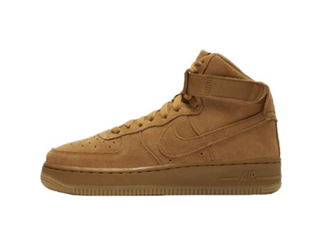 Zapatillas Deportivas NIKE Air Force 1 High Lv8 Gs Niños (Dorado, cor de mel, amarelo - Cuero Natural - 35,5)