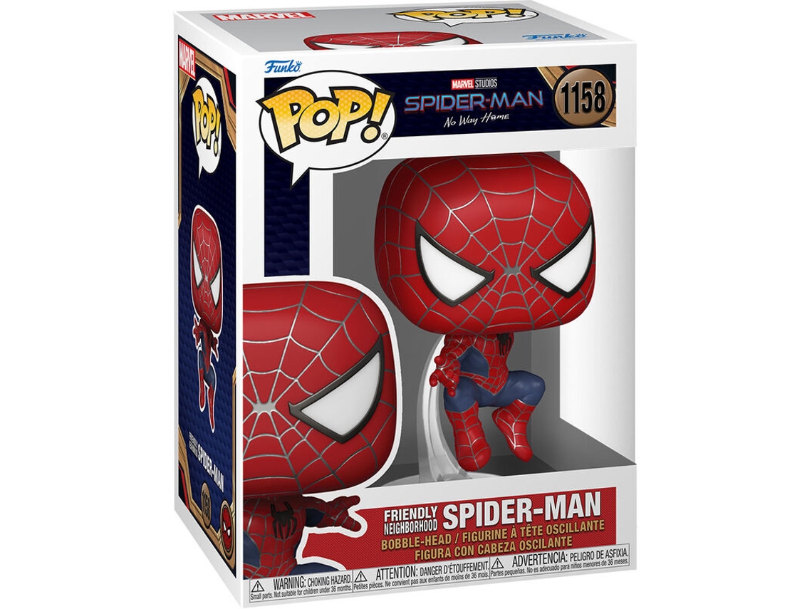 Figura Pop Spider-Man Marvel No Way Home Spider-Man B.activo