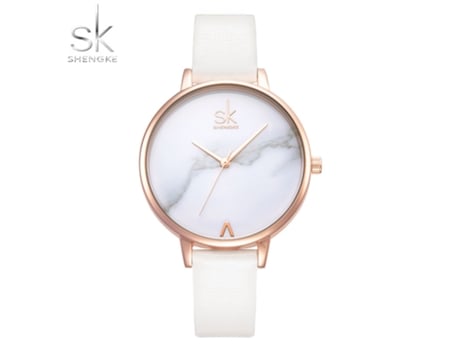 Smartwatch de cuarzo de mármol simple de moda para mujer FPSP
