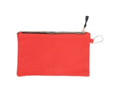 Bolsa De Herramientas Portátil Multiusos De Lona Impermeable Con Mosquetón Para Almacenamiento - Naranja