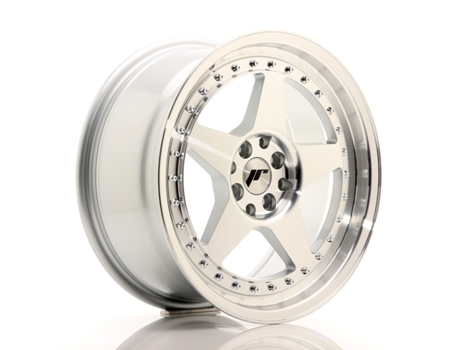 Llanta Japan Racing Jr6 17X8 Et 35 4X114,3 4X100 Cb 74,1 Silver