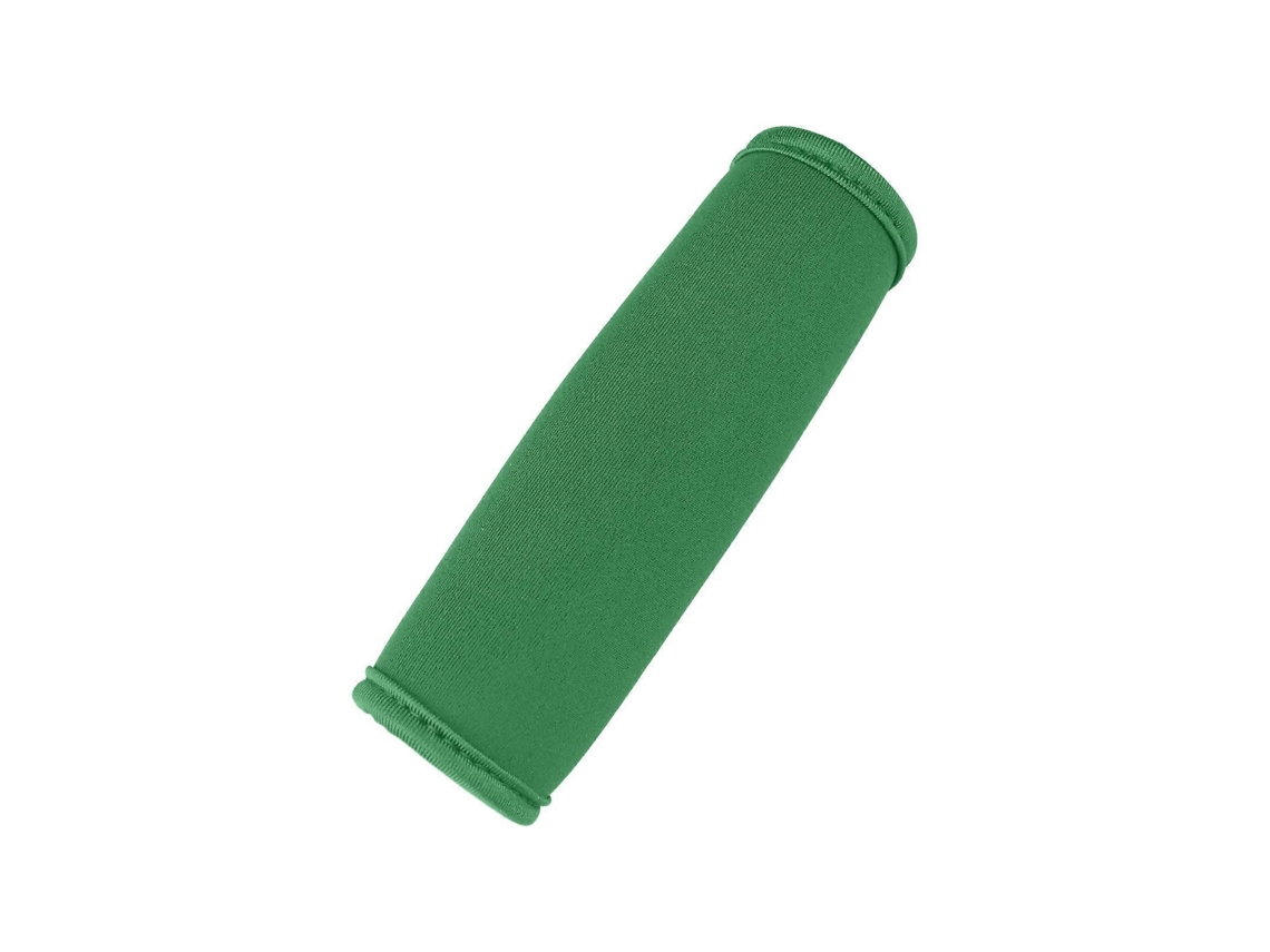 Funda protectora para el asa de la maleta, forro cómodo para el asa, mantiene el asa de su maleta en perfectas condiciones. Verde.