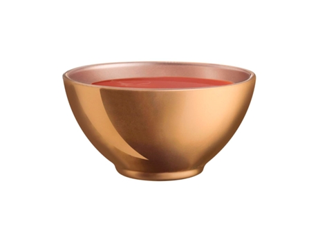 LUMINARC Flashy - Bol de Desayuno de 50 cl en Vidrio Templado. Neo Gold