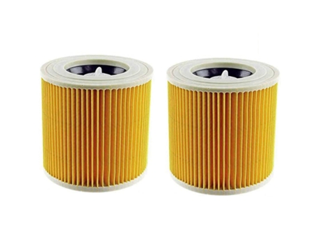 2 piezas adecuadas para aspiradora Karcher Karcher con elementos filtrantes A2004 A2054 Wd3000 Hypa