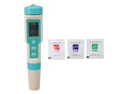 Medidor Digital De Calidad Del Agua 7 En 1: Ph, Tds, Ec, Orp, Salinidad, Temperatura, Sg. Lápiz De Prueba.